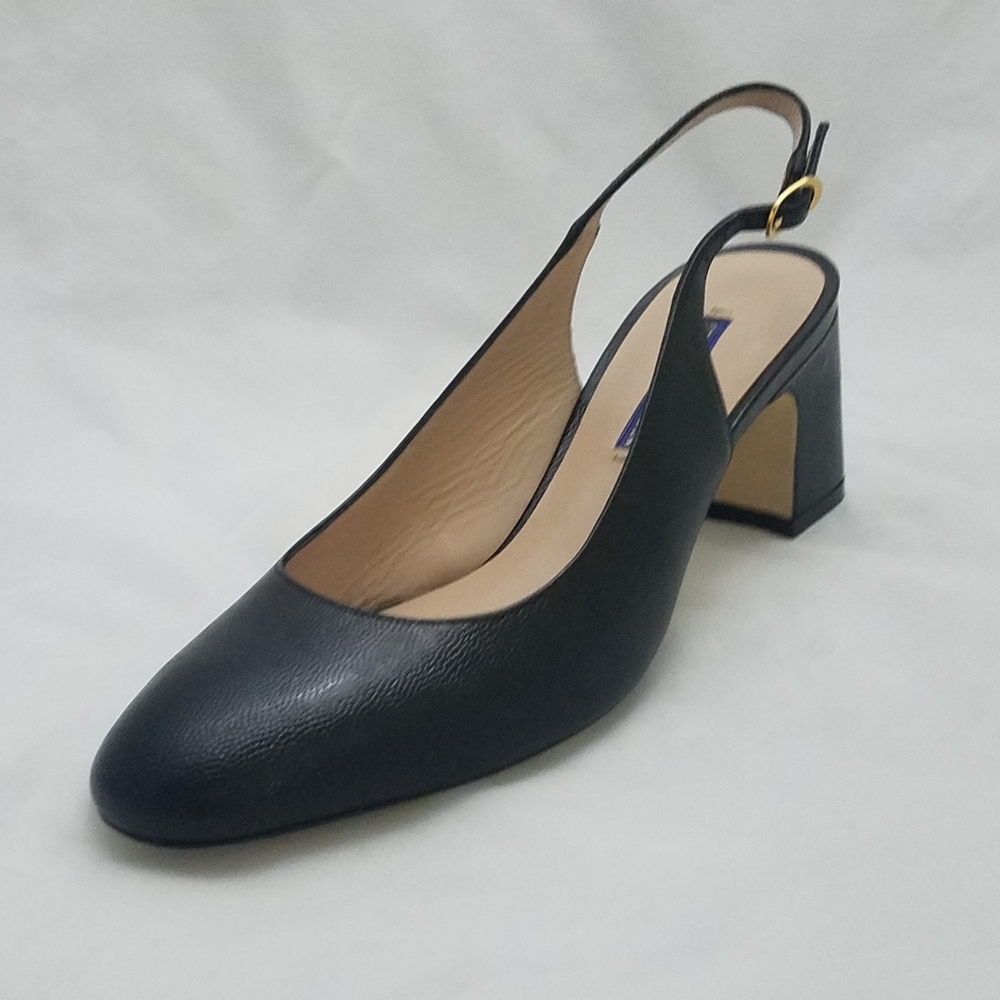 Stuart weitzman addy 60 slingback black 38.5 8